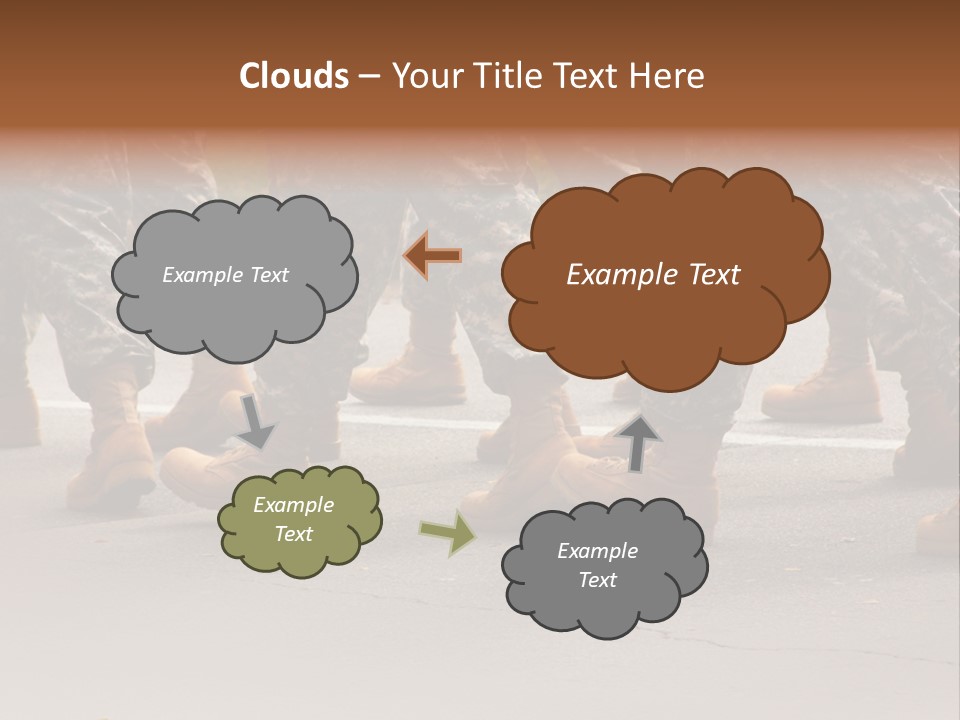 Infantry United Boot PowerPoint Template