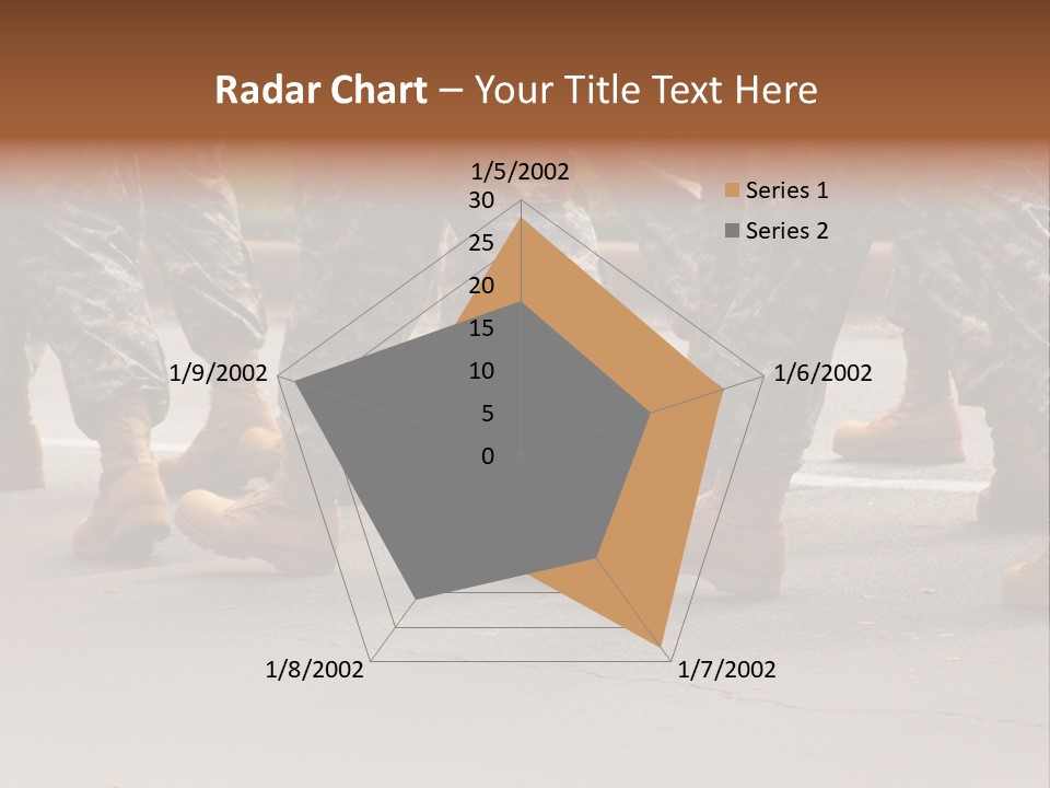 Infantry United Boot PowerPoint Template