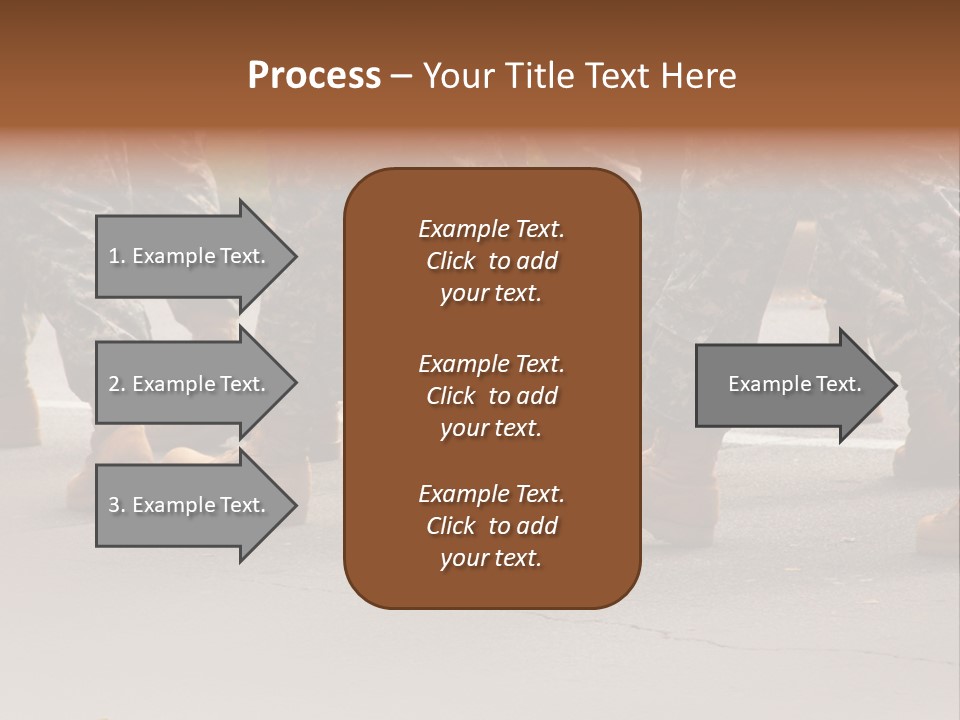 Infantry United Boot PowerPoint Template