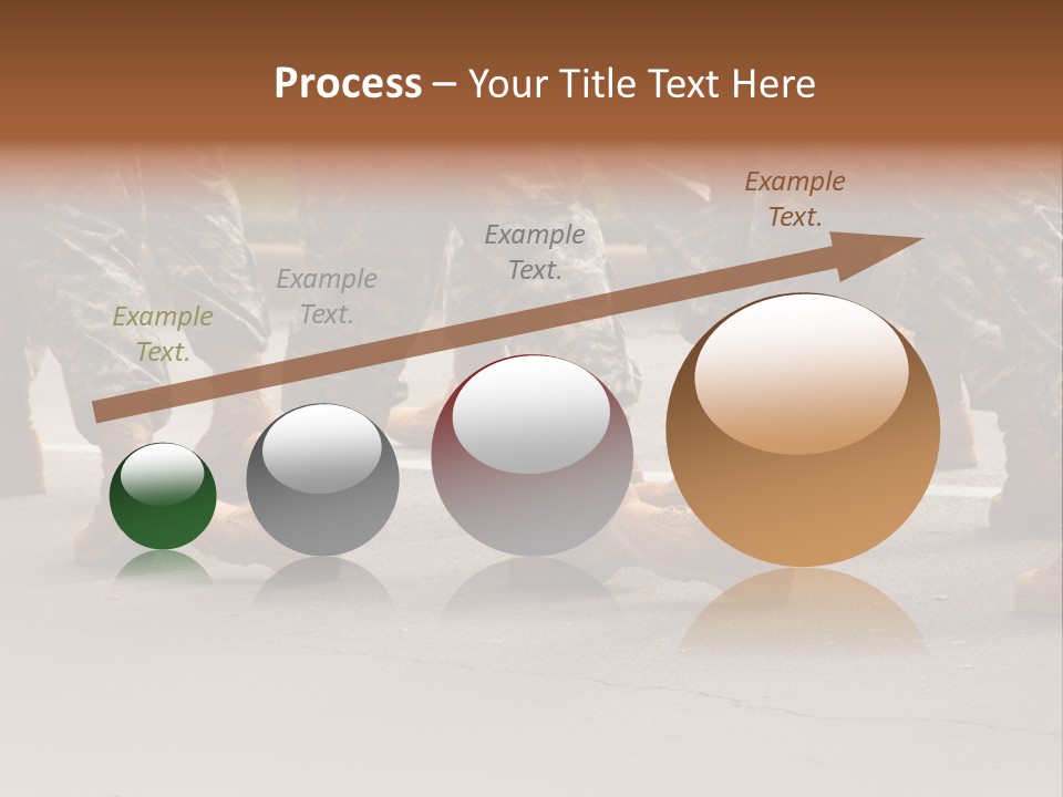 Infantry United Boot PowerPoint Template