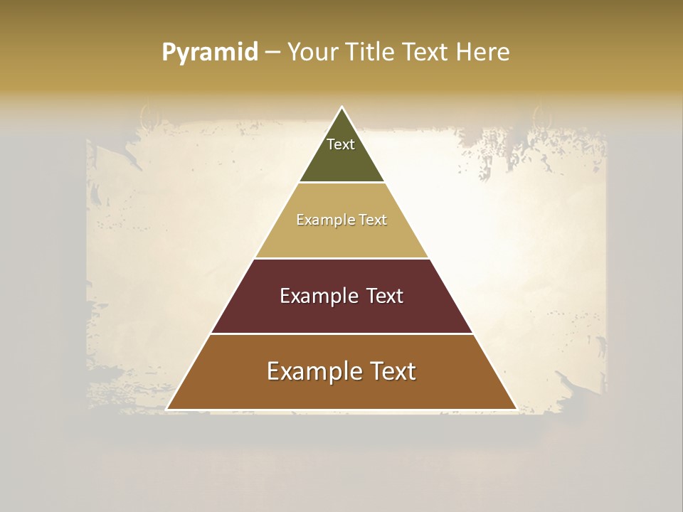 Abstract Distressed Frame PowerPoint Template