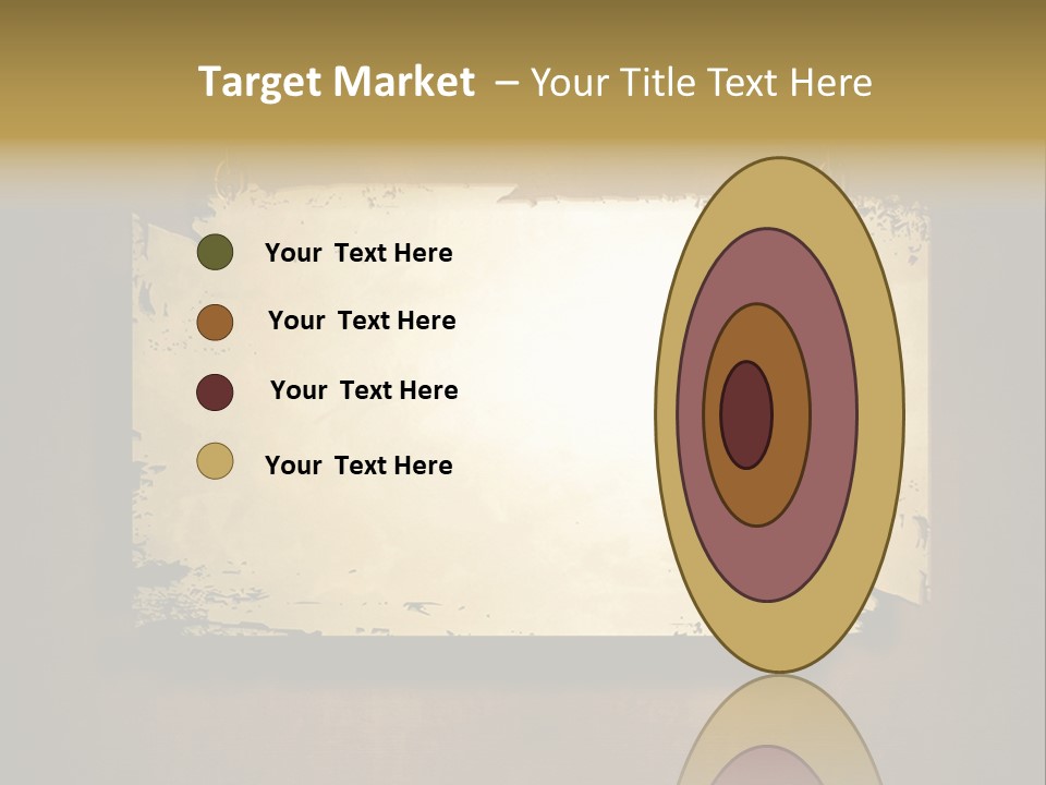 Abstract Distressed Frame PowerPoint Template