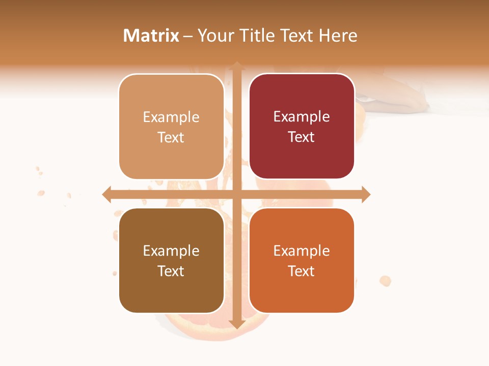 Freshness Summer Lifestyles PowerPoint Template