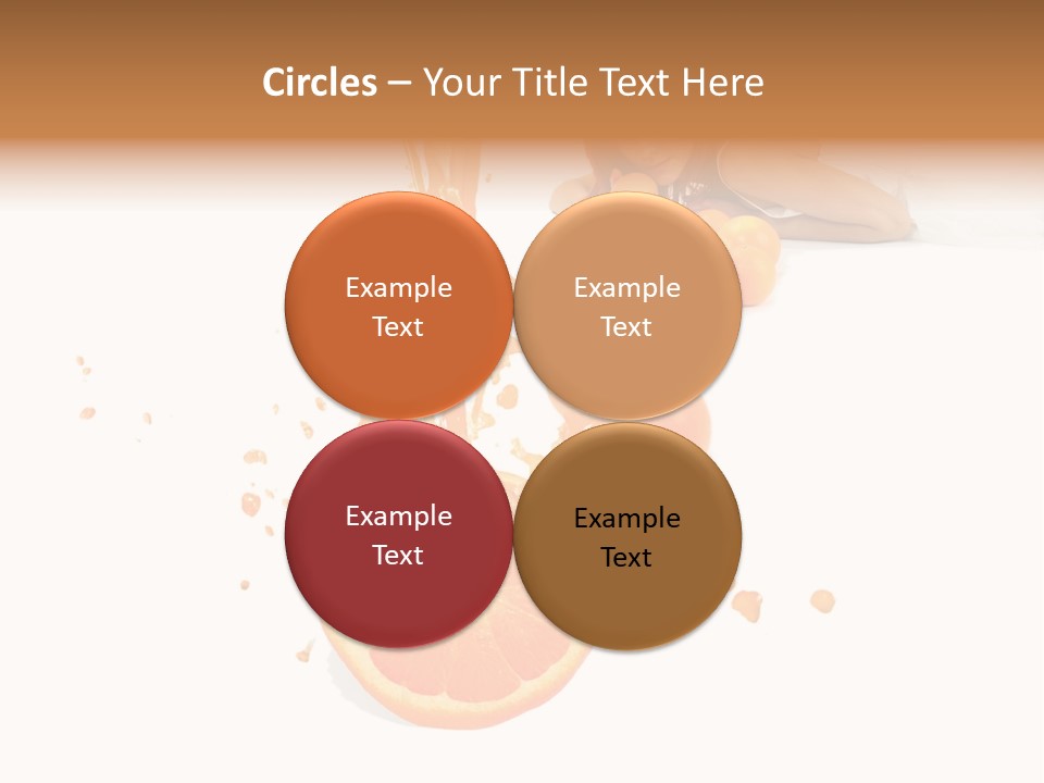 Freshness Summer Lifestyles PowerPoint Template