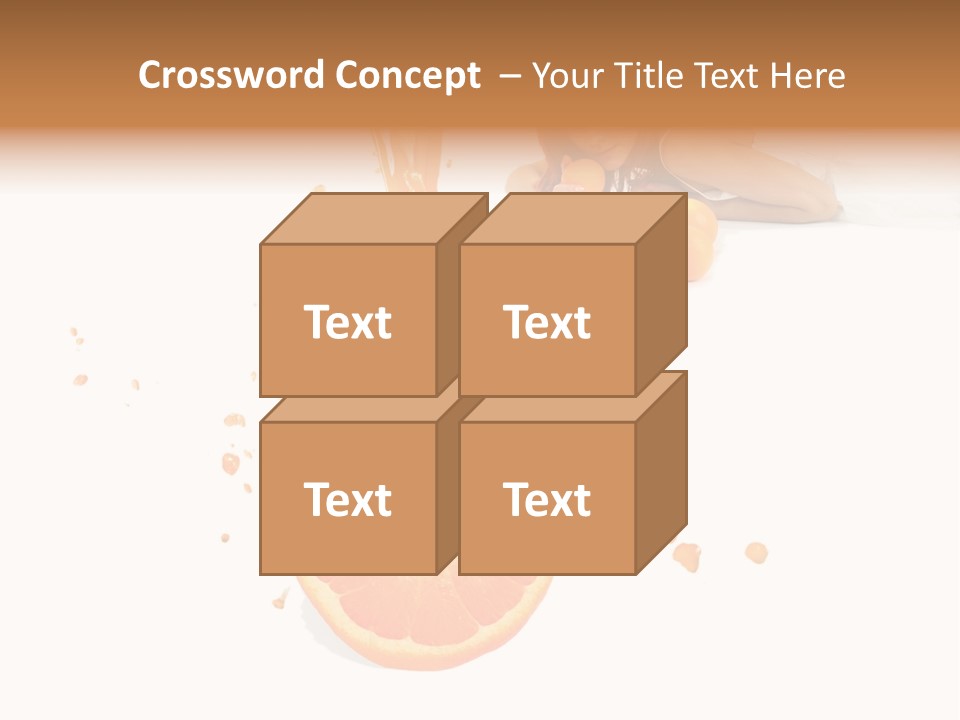Freshness Summer Lifestyles PowerPoint Template