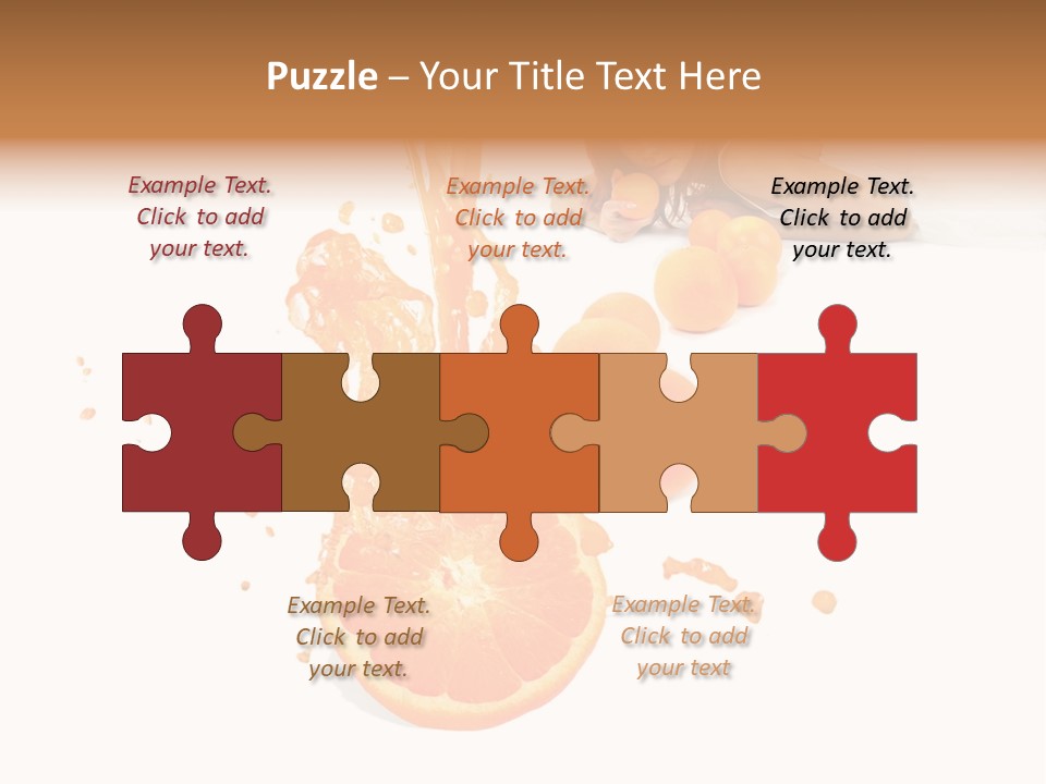 Freshness Summer Lifestyles PowerPoint Template