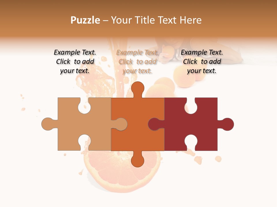 Freshness Summer Lifestyles PowerPoint Template