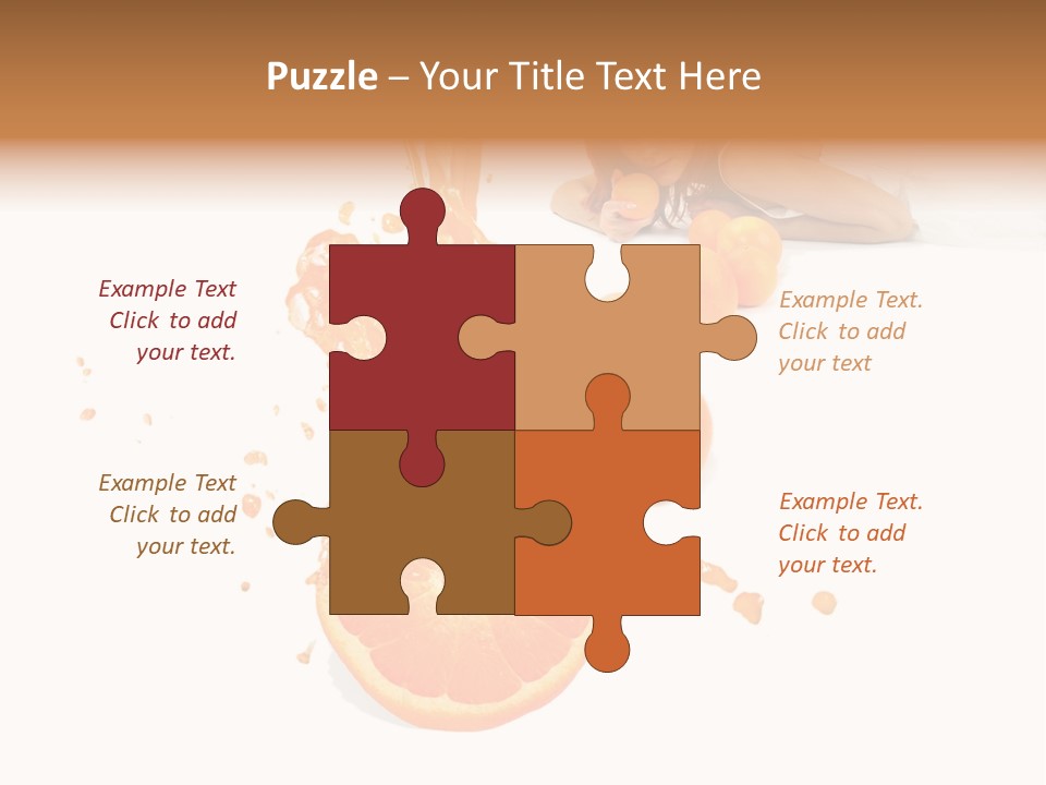 Freshness Summer Lifestyles PowerPoint Template