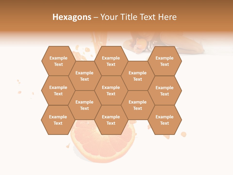 Freshness Summer Lifestyles PowerPoint Template