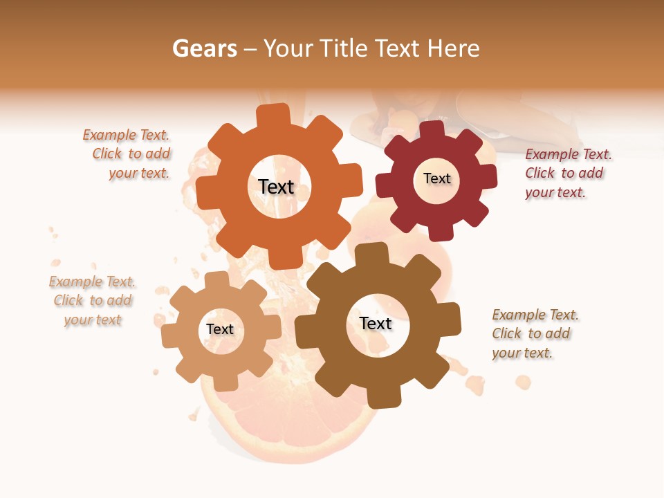 Freshness Summer Lifestyles PowerPoint Template