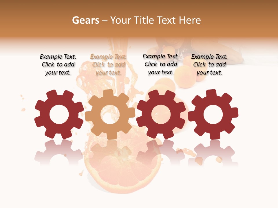 Freshness Summer Lifestyles PowerPoint Template