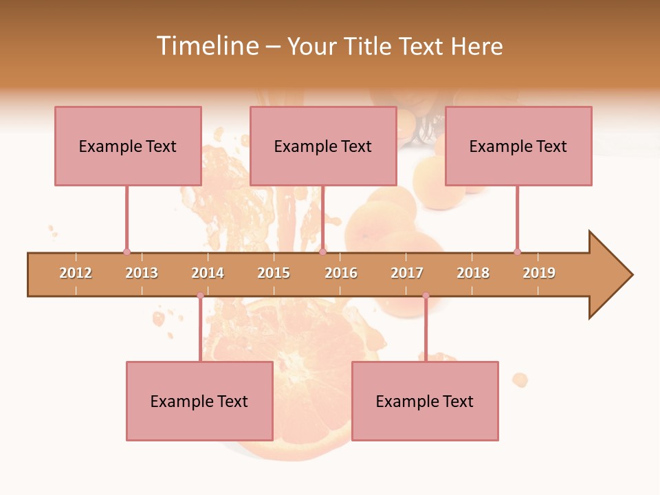 Freshness Summer Lifestyles PowerPoint Template