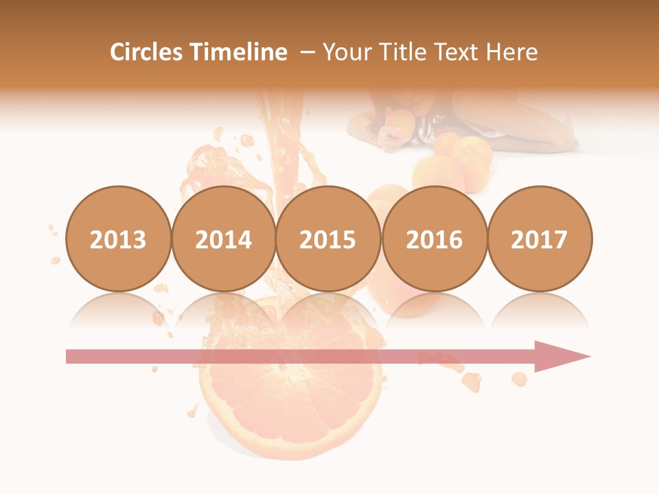 Freshness Summer Lifestyles PowerPoint Template