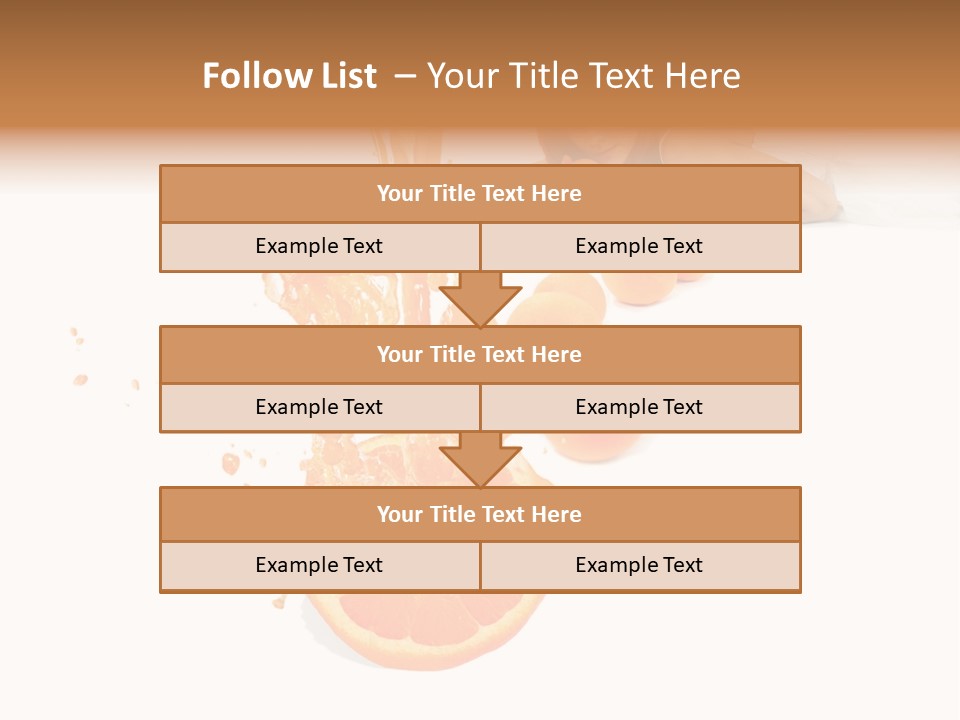 Freshness Summer Lifestyles PowerPoint Template