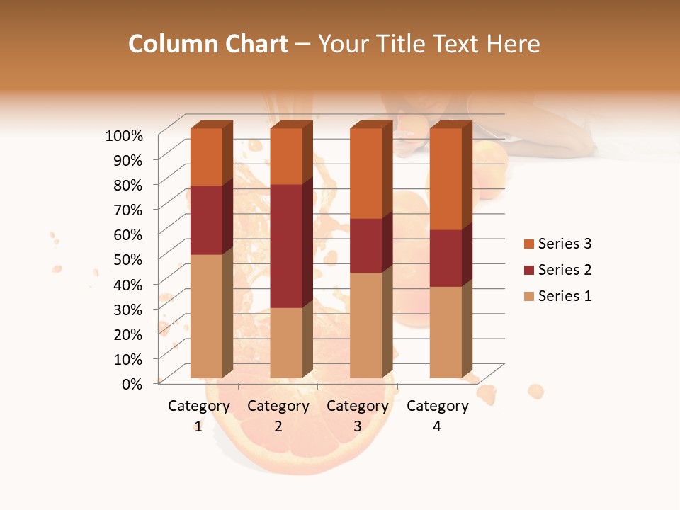 Freshness Summer Lifestyles PowerPoint Template