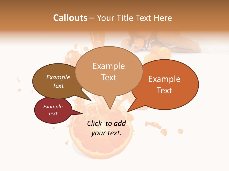 Freshness Summer Lifestyles PowerPoint Template