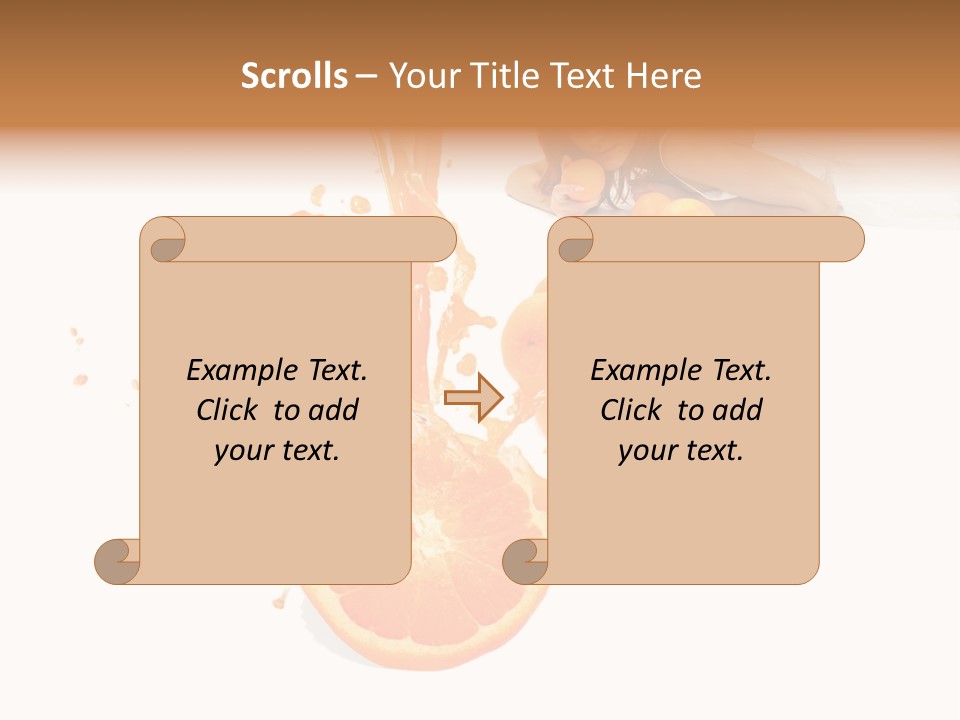 Freshness Summer Lifestyles PowerPoint Template