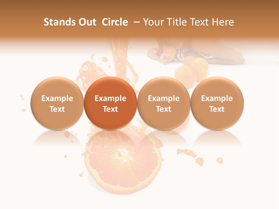 Freshness Summer Lifestyles PowerPoint Template