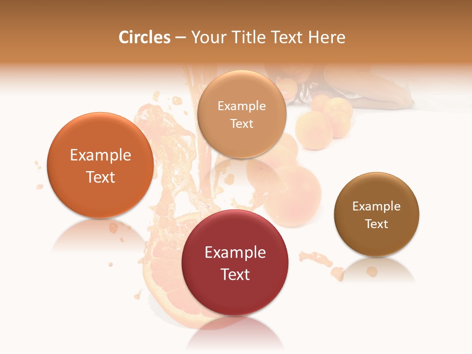 Freshness Summer Lifestyles PowerPoint Template