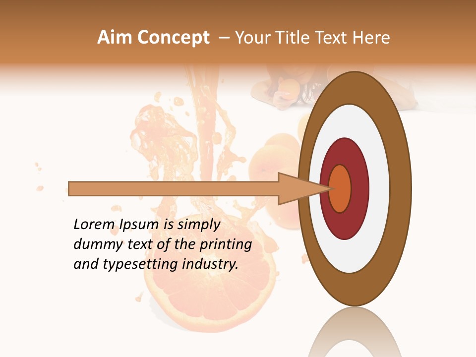 Freshness Summer Lifestyles PowerPoint Template