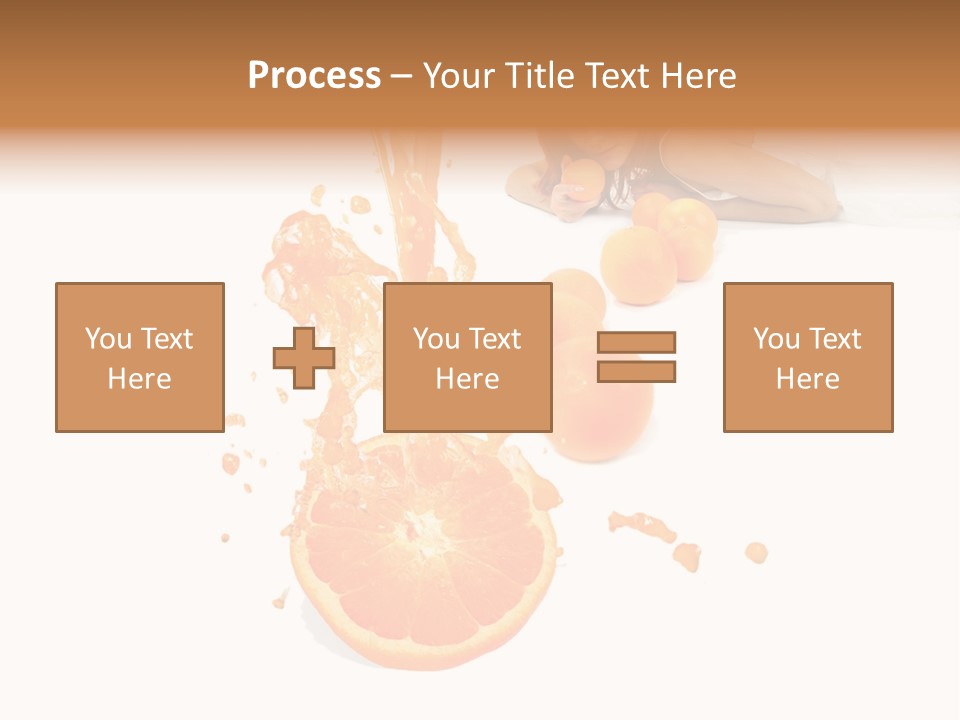 Freshness Summer Lifestyles PowerPoint Template