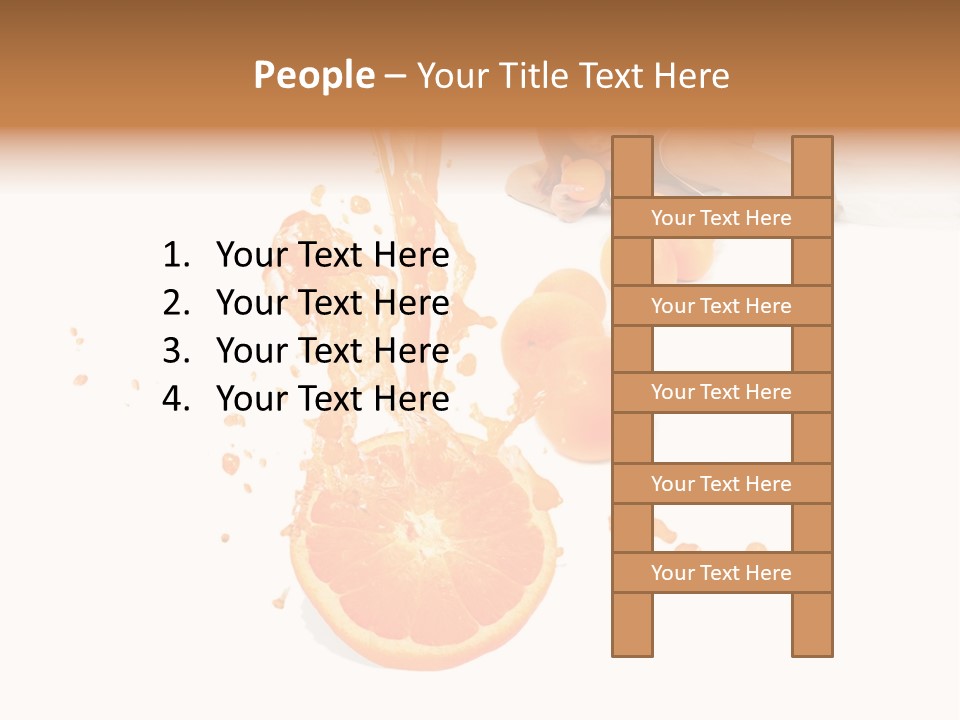 Freshness Summer Lifestyles PowerPoint Template