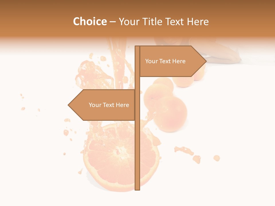 Freshness Summer Lifestyles PowerPoint Template