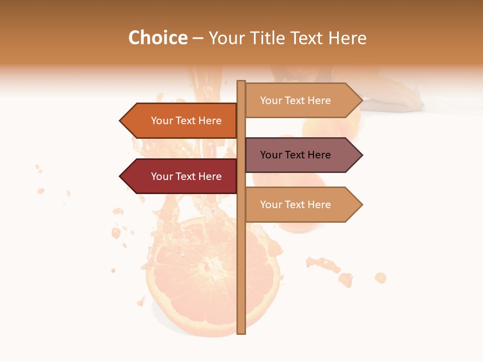 Freshness Summer Lifestyles PowerPoint Template