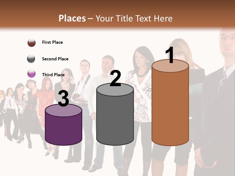 Group Background Fun PowerPoint Template