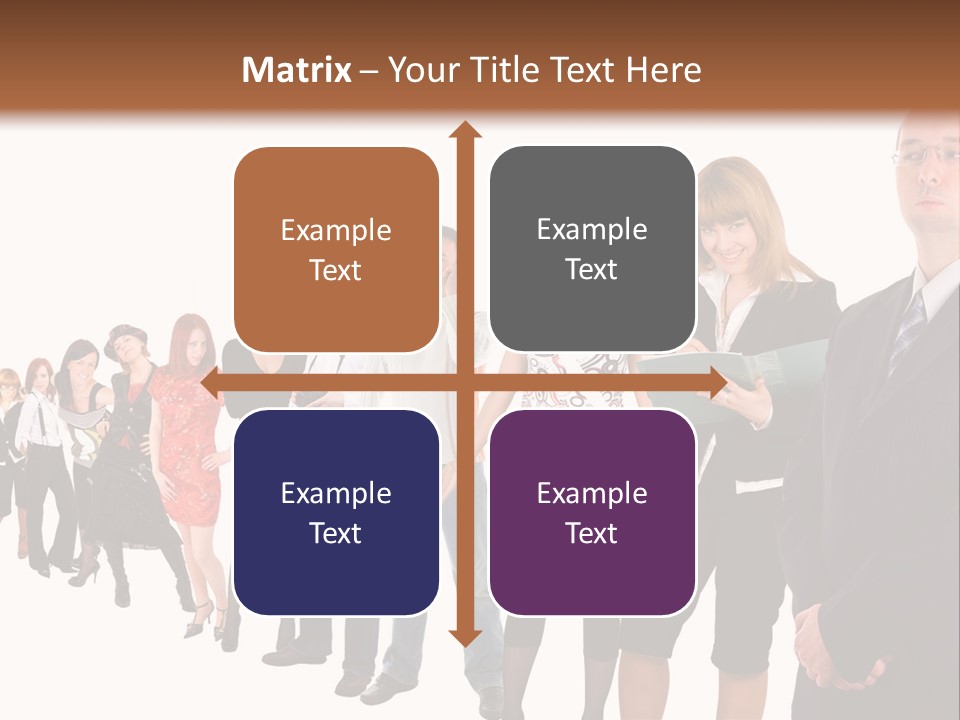 Group Background Fun PowerPoint Template