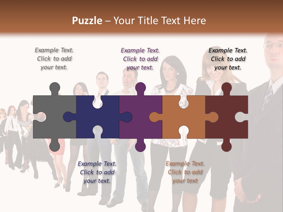 Group Background Fun PowerPoint Template