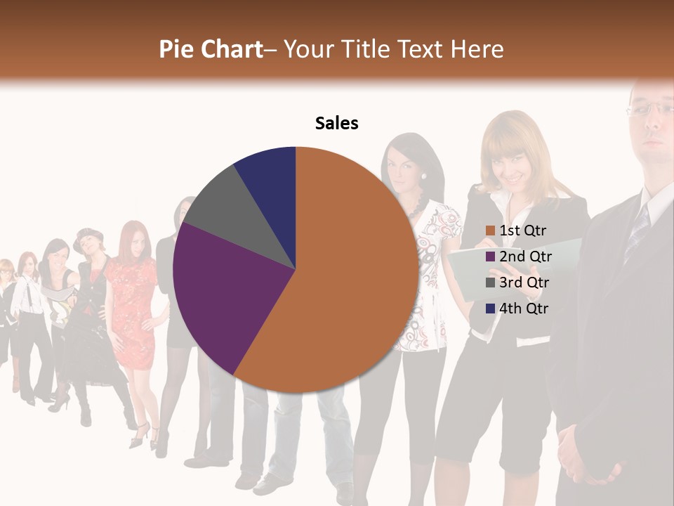 Group Background Fun PowerPoint Template