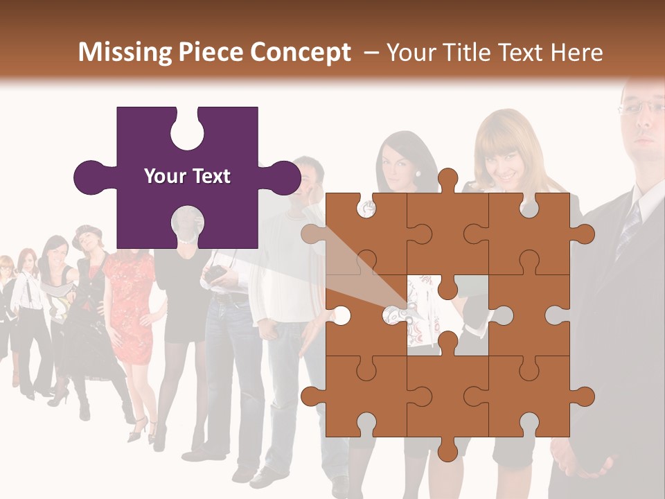 Group Background Fun PowerPoint Template