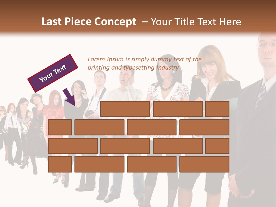 Group Background Fun PowerPoint Template