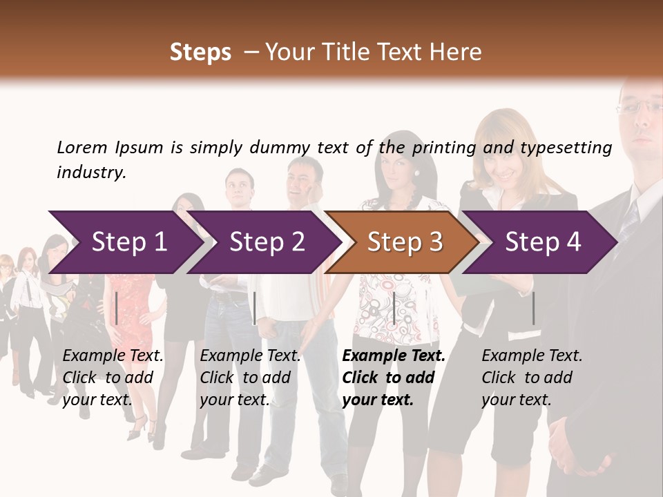 Group Background Fun PowerPoint Template