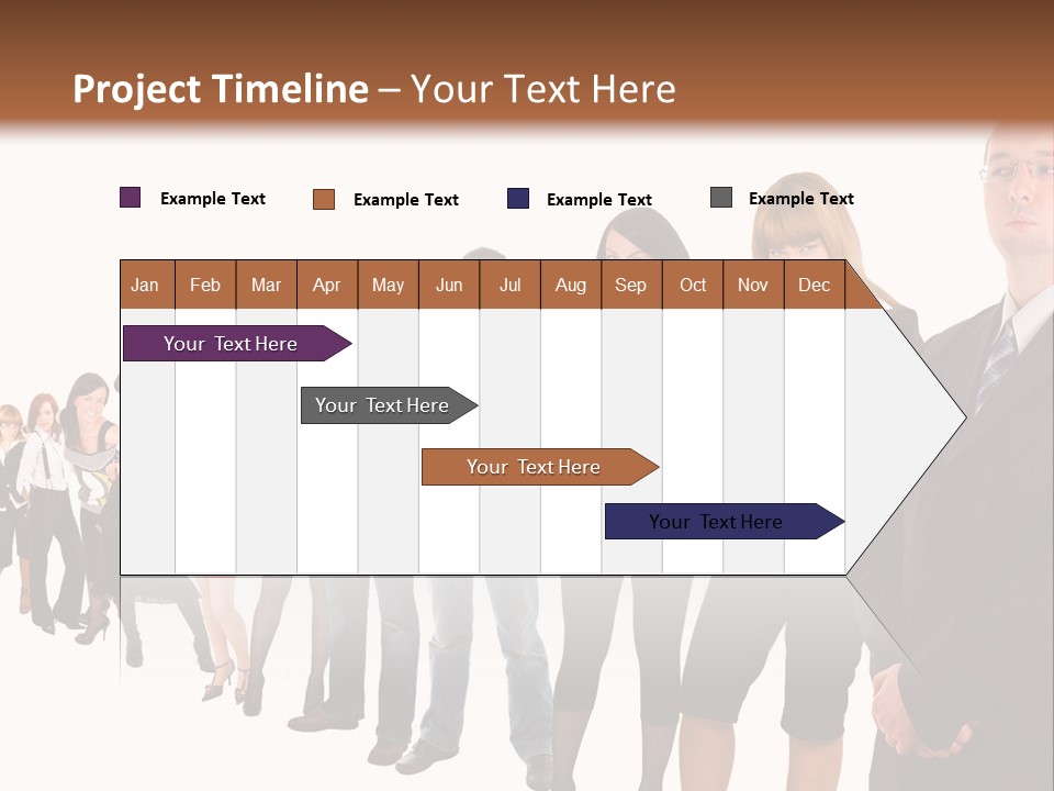 Group Background Fun PowerPoint Template
