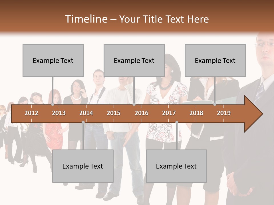 Group Background Fun PowerPoint Template