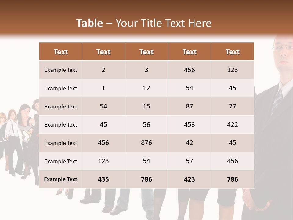 Group Background Fun PowerPoint Template