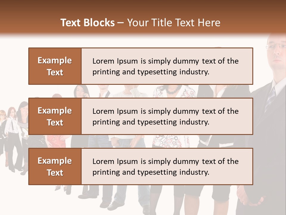 Group Background Fun PowerPoint Template
