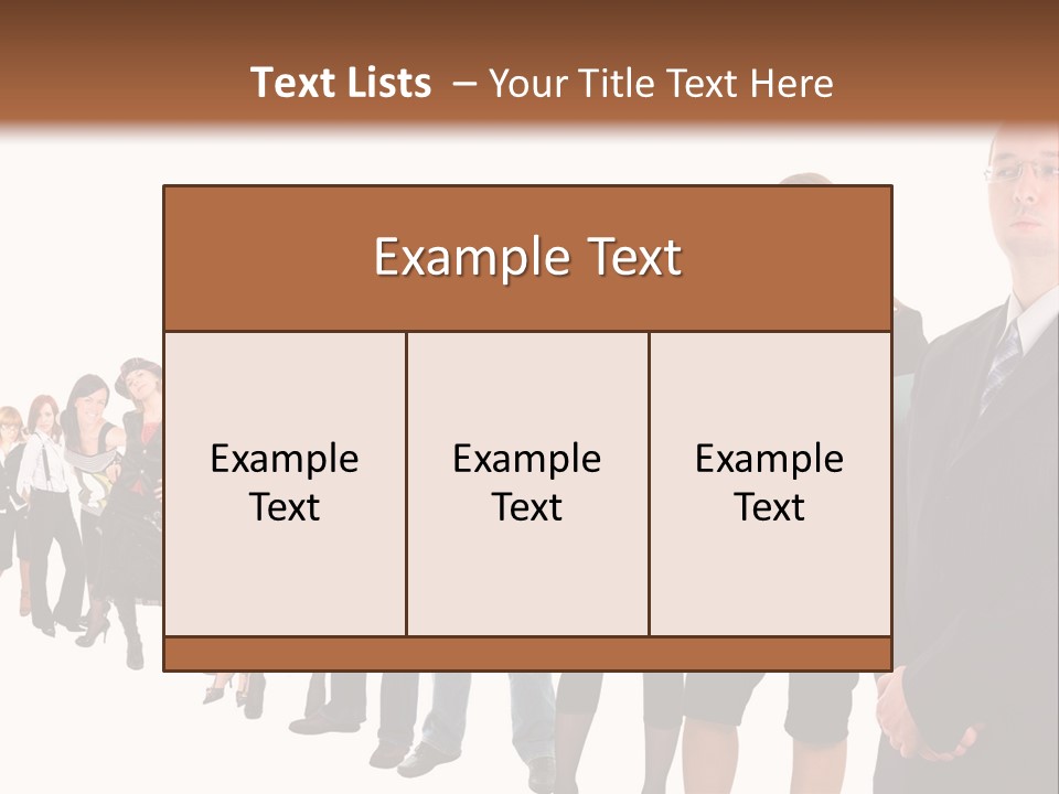 Group Background Fun PowerPoint Template