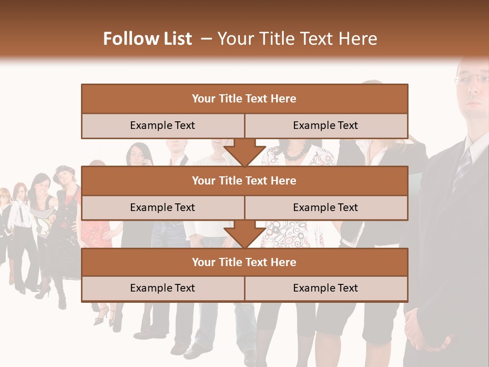 Group Background Fun PowerPoint Template