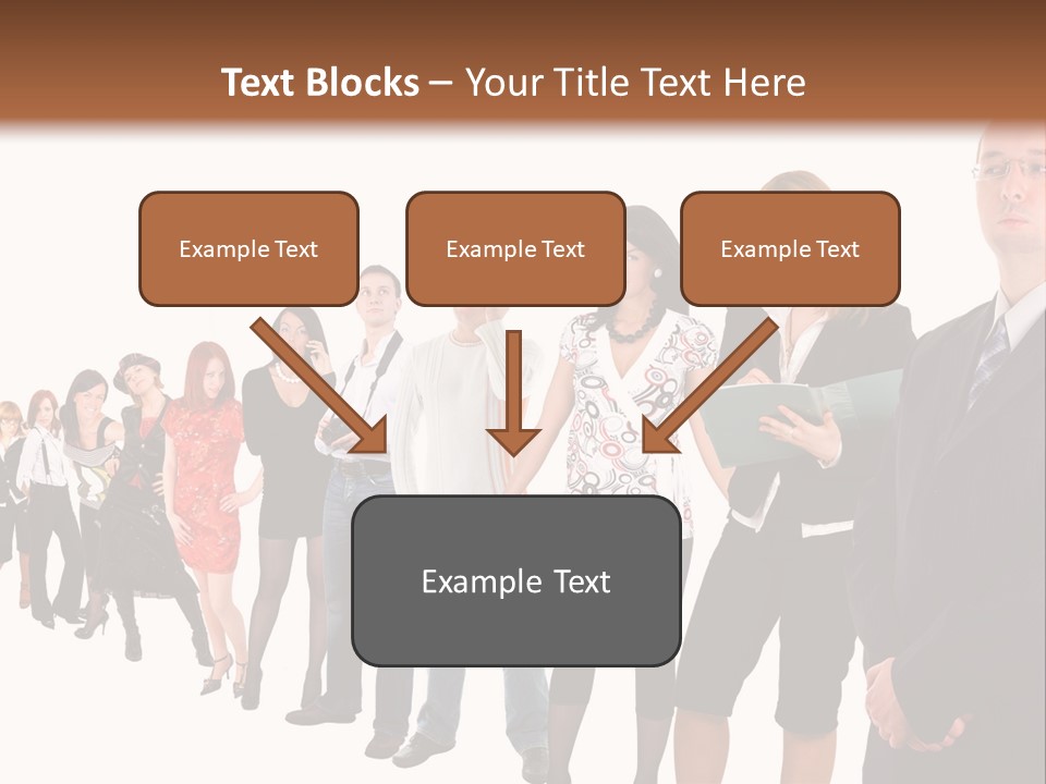Group Background Fun PowerPoint Template