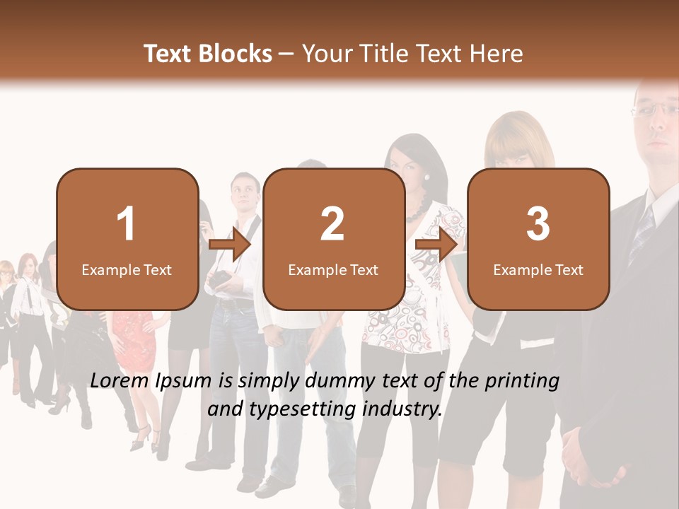 Group Background Fun PowerPoint Template