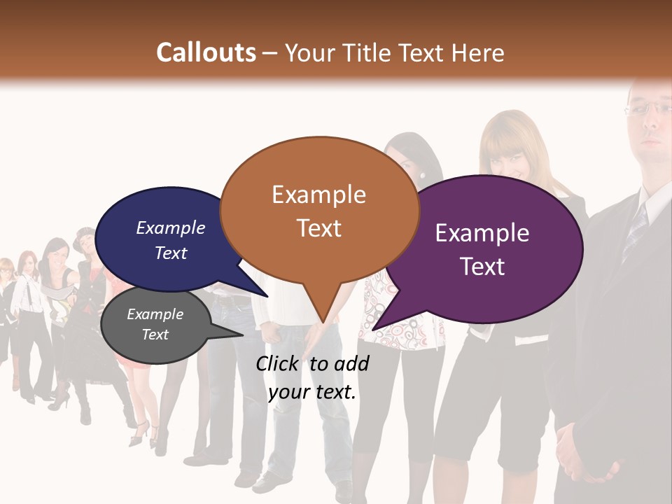 Group Background Fun PowerPoint Template