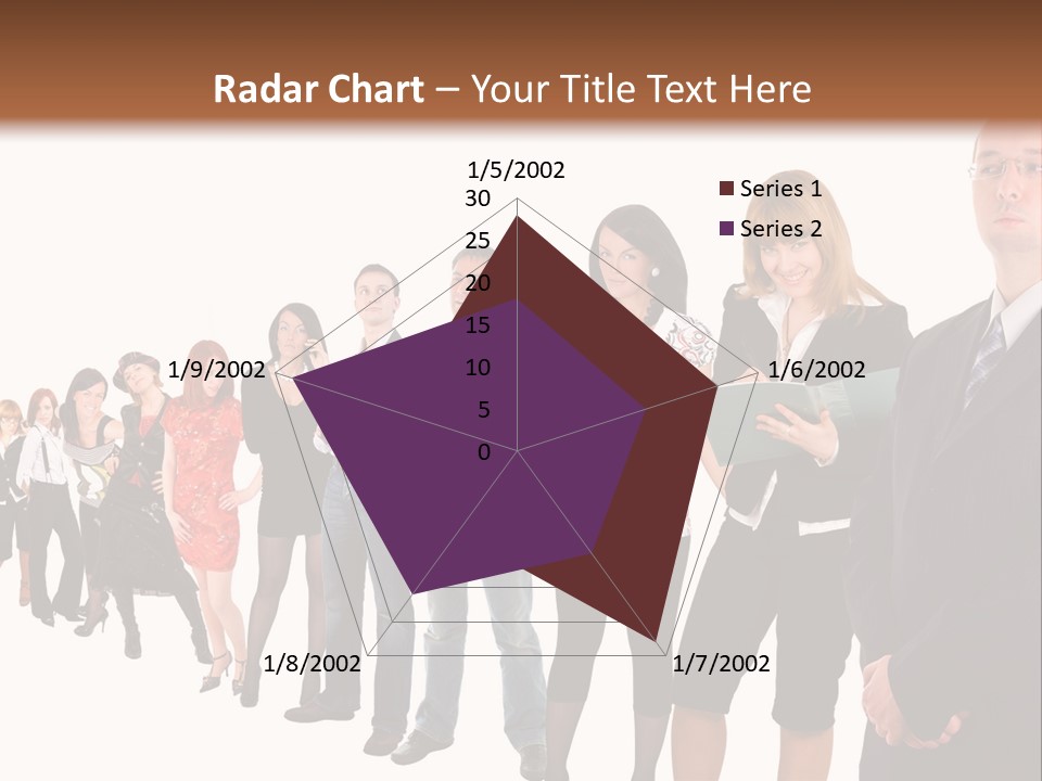 Group Background Fun PowerPoint Template