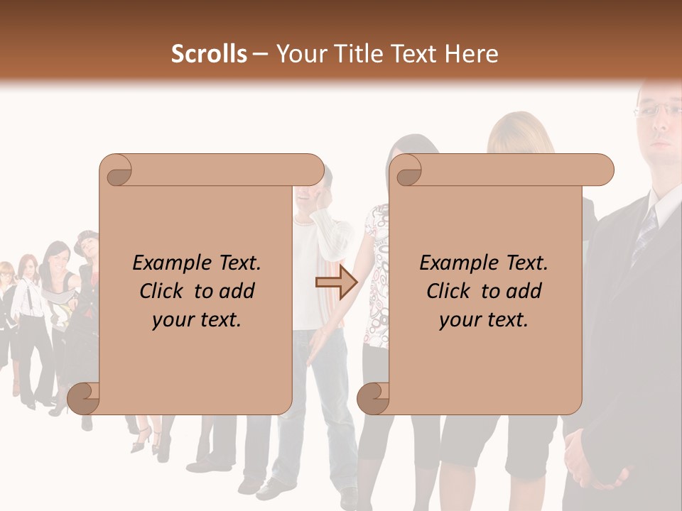 Group Background Fun PowerPoint Template