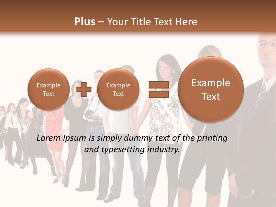 Group Background Fun PowerPoint Template