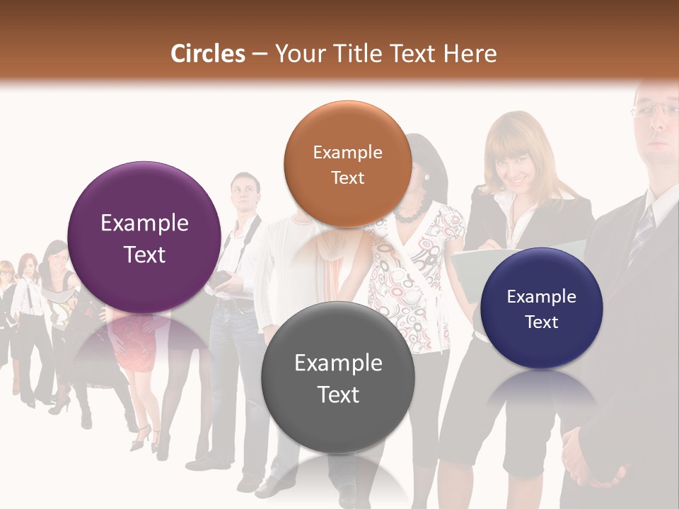 Group Background Fun PowerPoint Template