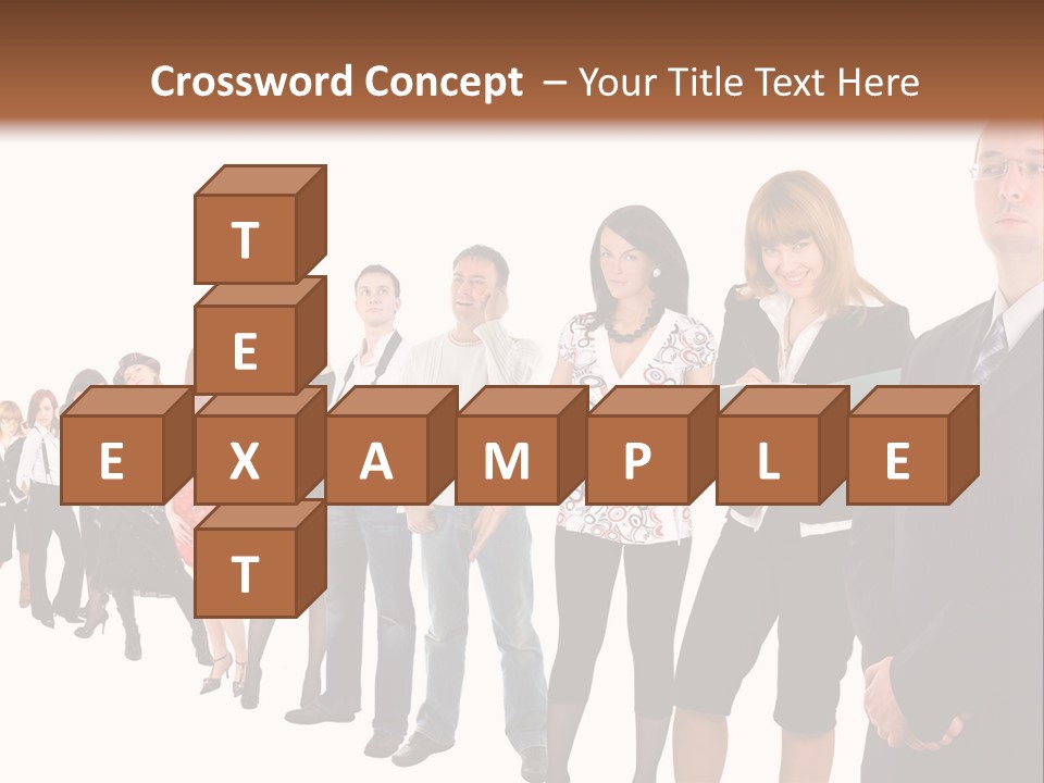 Group Background Fun PowerPoint Template