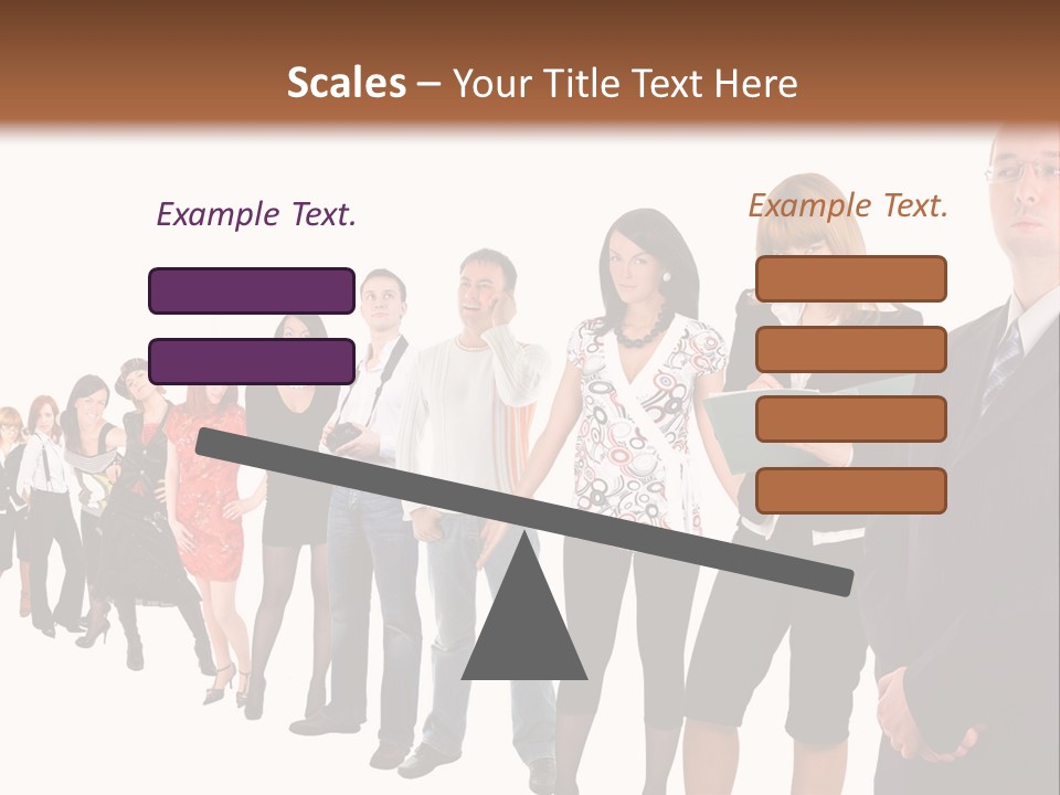 Group Background Fun PowerPoint Template